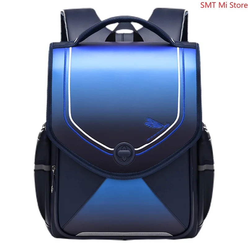 New Lighten Up Primary School Students Flip Large-capacity Waterproof 6-12 Years Old Child Space Bag Kids School Backpack