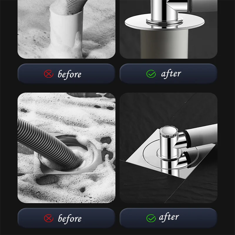 Адаптер для слива пола, боковое сливное уплотнение для дренажного шланга, ловушка для слива запахов, дезодорант, перелив туалета