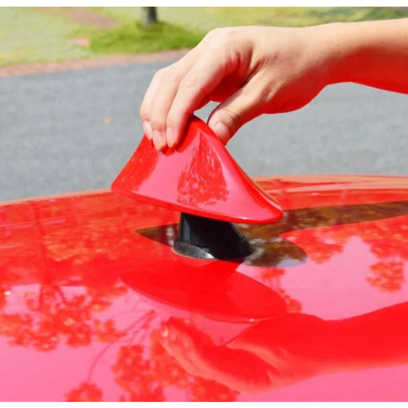 Car Roof Shark Fin Decorative Antenna for SEAT Altea Toledo MK1 MK2 Ibiza Cupra Leon Cupra for Skoda Fabia Rapid Octavia  fm안테나