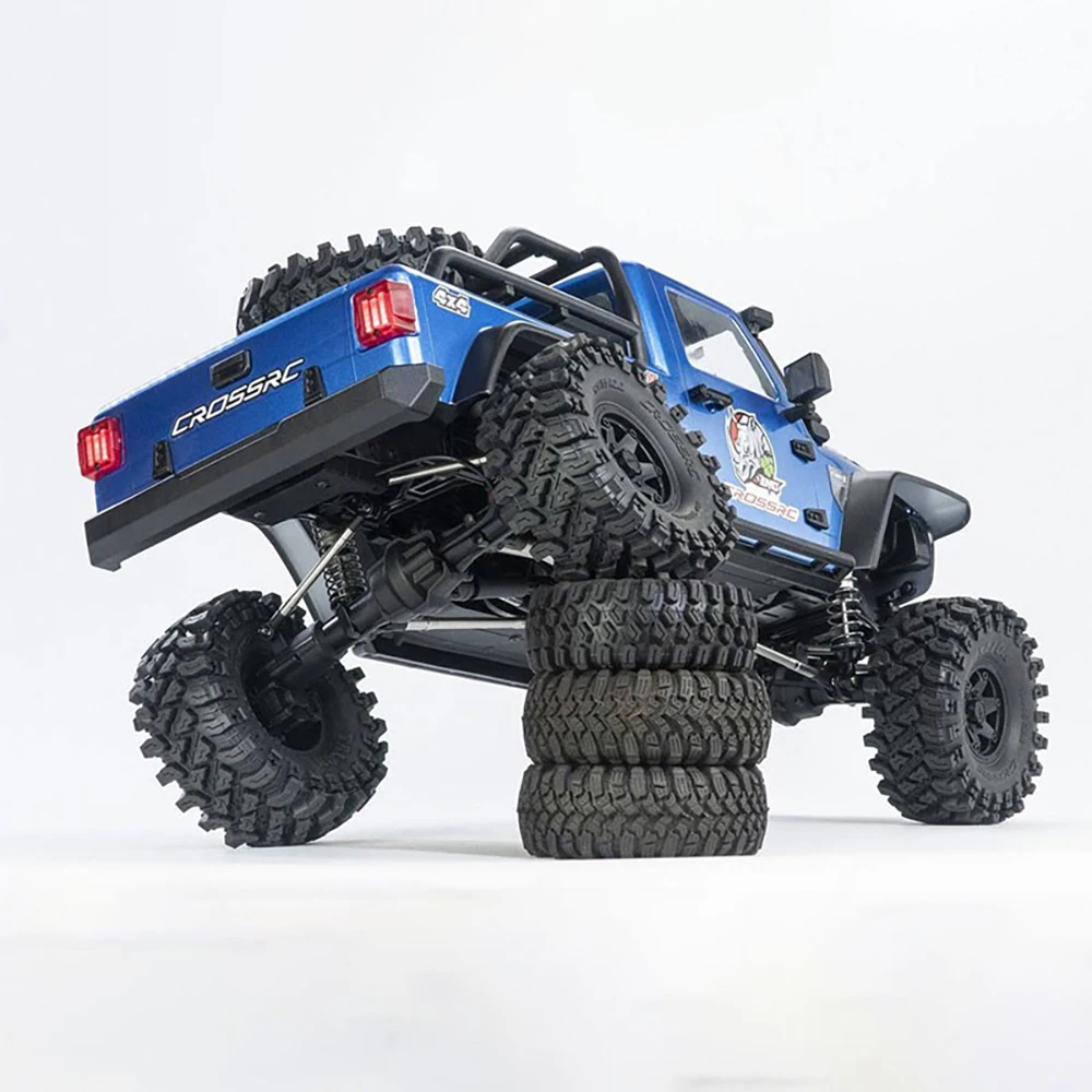 4*4 CROSSRC RC Off-road Car 1/8 EMOX Remote Control Crawler Vehicles Unpainted With 2-speeds Climbing Models Toys TH22532-SMT8