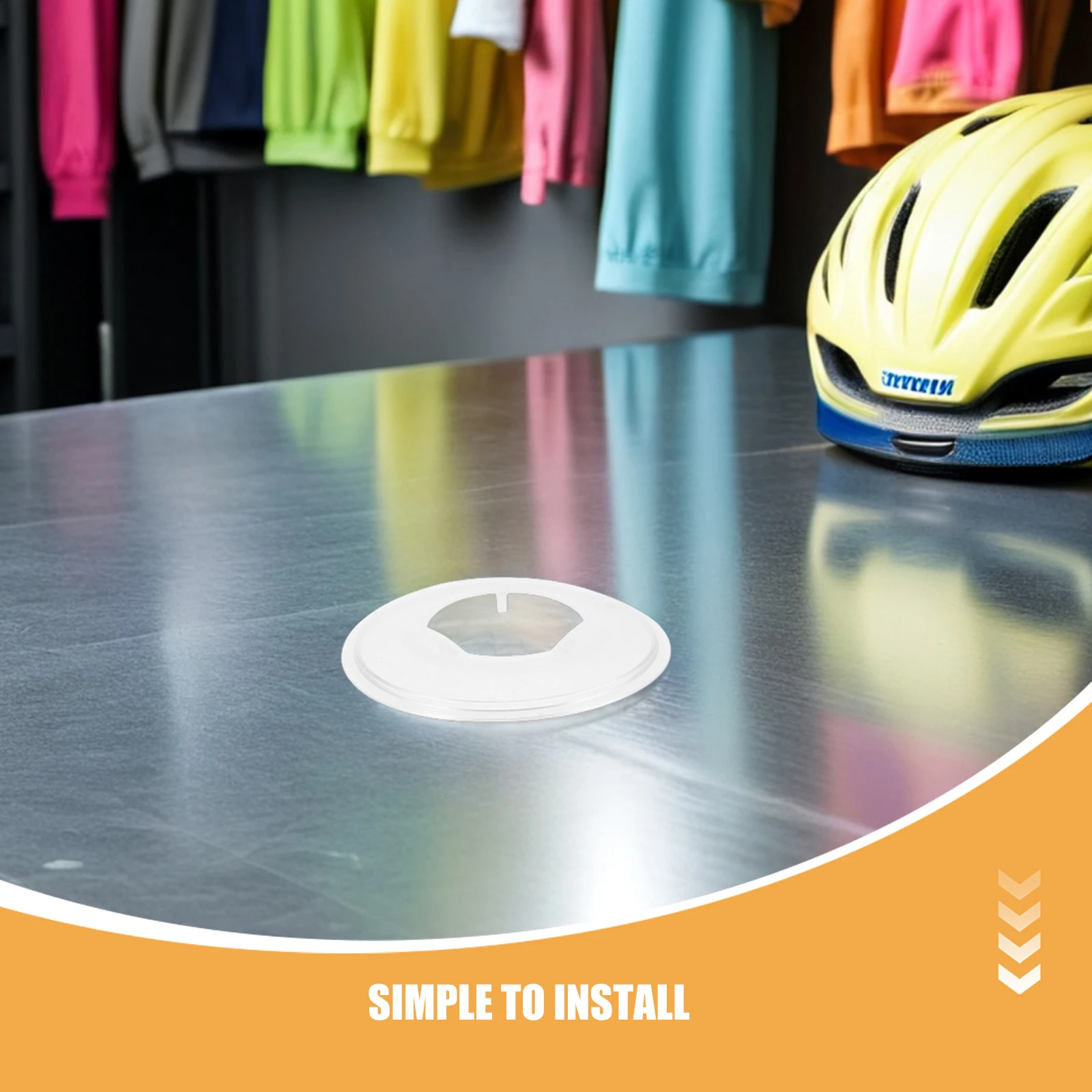 4Pcs Bicycle Chainwheel Guard Plastic Flywheels Cover Transparent Mountain Bike Rear Sprocket Guard Freewheel Protective Disc