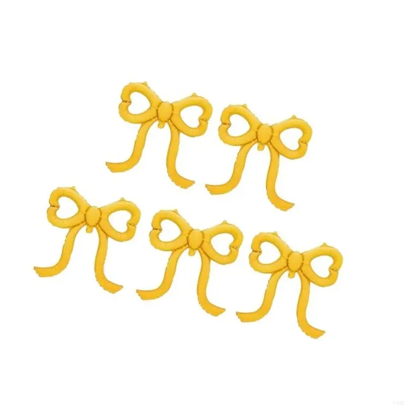 Bowknot Tie Patter Party Balloon Girl Celebration Decordo Decoration Aluminum Foil Event воздушные шары Y4QC