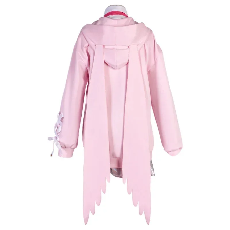 Sky02 Needy Girl Overdose Needy Streamer Sovraccarico Ame KAngel Felpa con cappuccio Carnevale Donna Abiti da festa di Natale Halloween Cospla88Ji