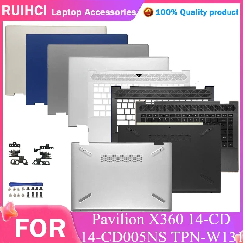 NEW Laptop LCD Back Cover For HP Pavilion X360 14-CD 14-CD005NS TPN-W131 LCD Top Case L22287-001 L22239-001 Touch Version