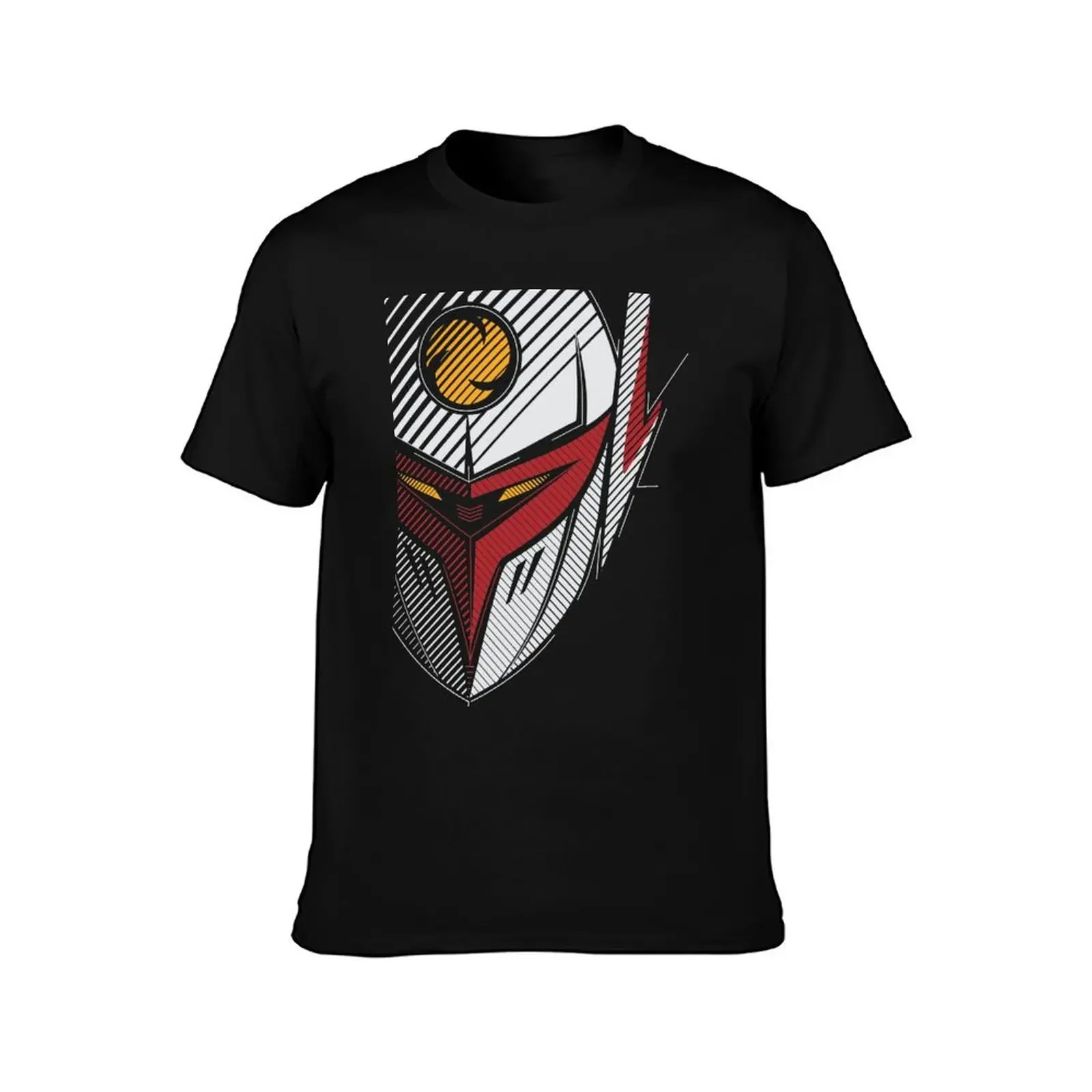 113 Tekkaman Full T-Shirt summer clothes customs anime black t shirts for men