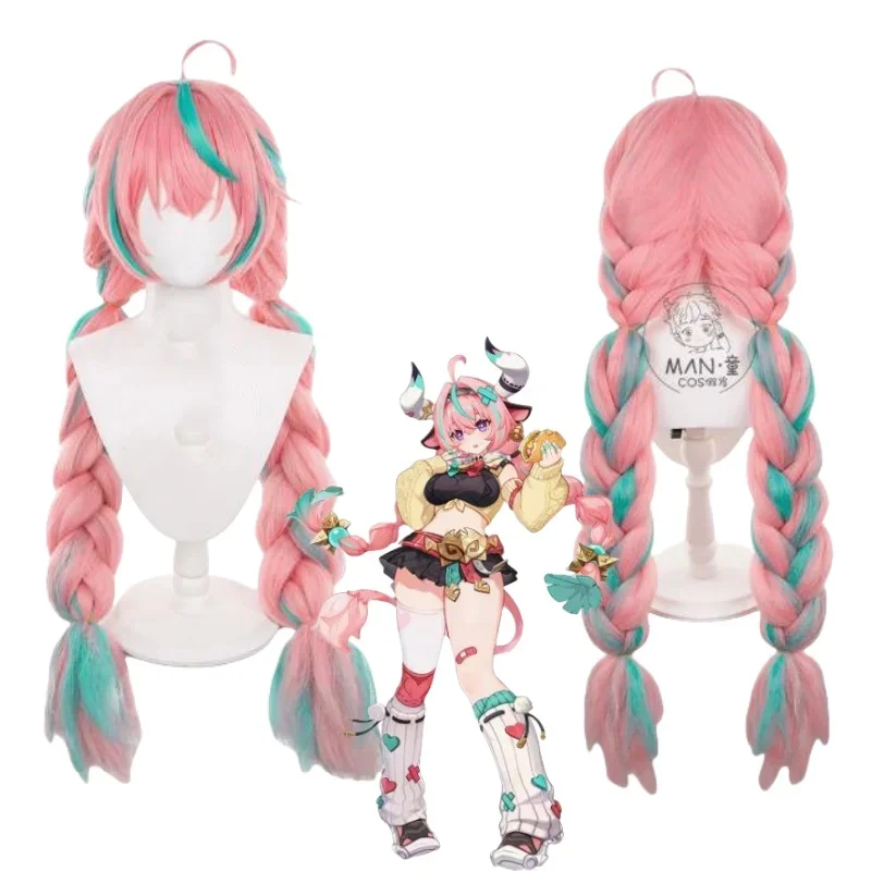 

CosplayNewly Game Genshin Impact Varesa Cosplay Wig Halloween Party Christmas Role Playing Comic New Sexy Wig Free Cap 100cm