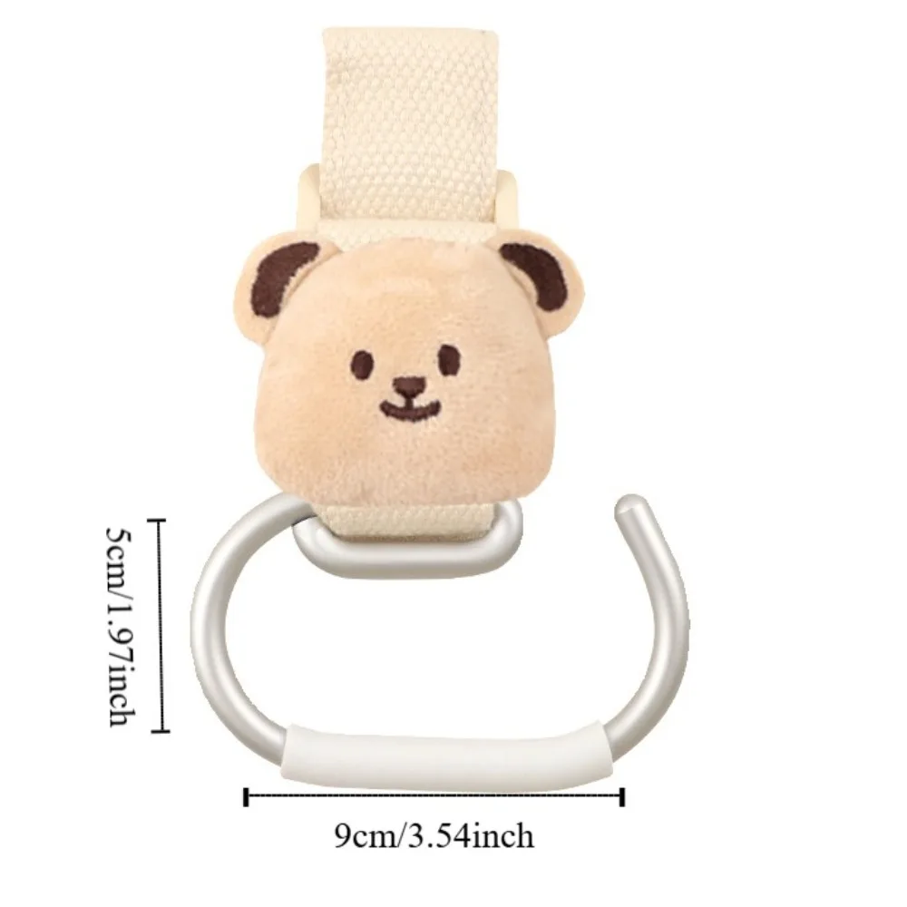 Cart Organizer Baby Stroller Hook Adjustable Pushchair Clip Hanging Hook Clip Multifunctional Stroller Accessories
