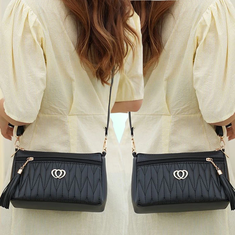 

Neutral style backpack for men and women, with detachable shoulder strap. Mommy bag in pure black color.