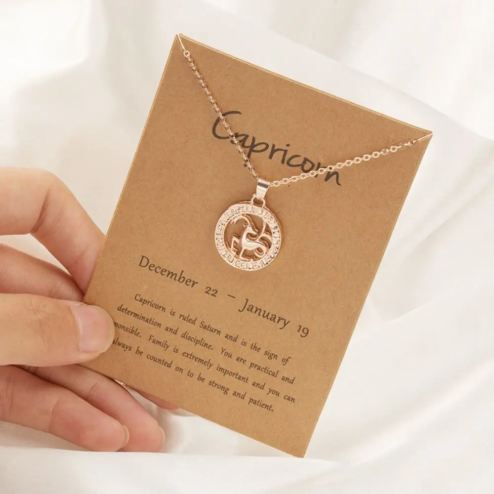 مجوهرات ابراج الجوف خارج الثور الميزان الدلو ليو العقرب 12 كوكبة المختنق الحيوان زودياك تسجيل قلادة قلادة