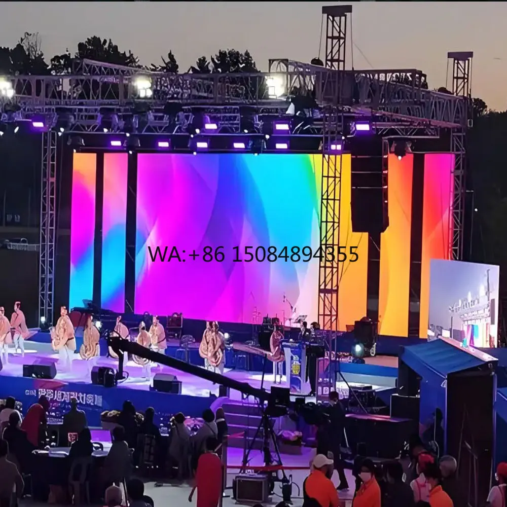Mini pixel P0.9 P1.25 P1.6 Full Color Led Display Panel Wall Easy to Install Flexible Indoor Rental Led Display Panel