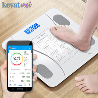 Digital Body Weight Scale Smart Wireless Fat Scale Bathroom Weight Scales for Body Composition Analyzer with Smartphone App