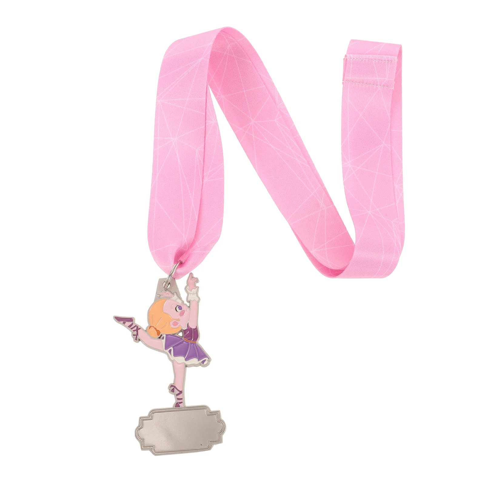 

Ballet Competition Medals for Silver Winner Awards with Ribbon Dance Achievement Honors for Recital Gymnastics Events