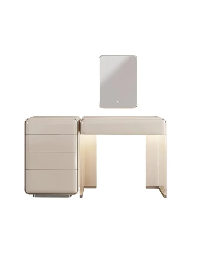 

TQH7.2 Italian light luxury modern high-end bedside chest dresser integrated master bedroom makeup table