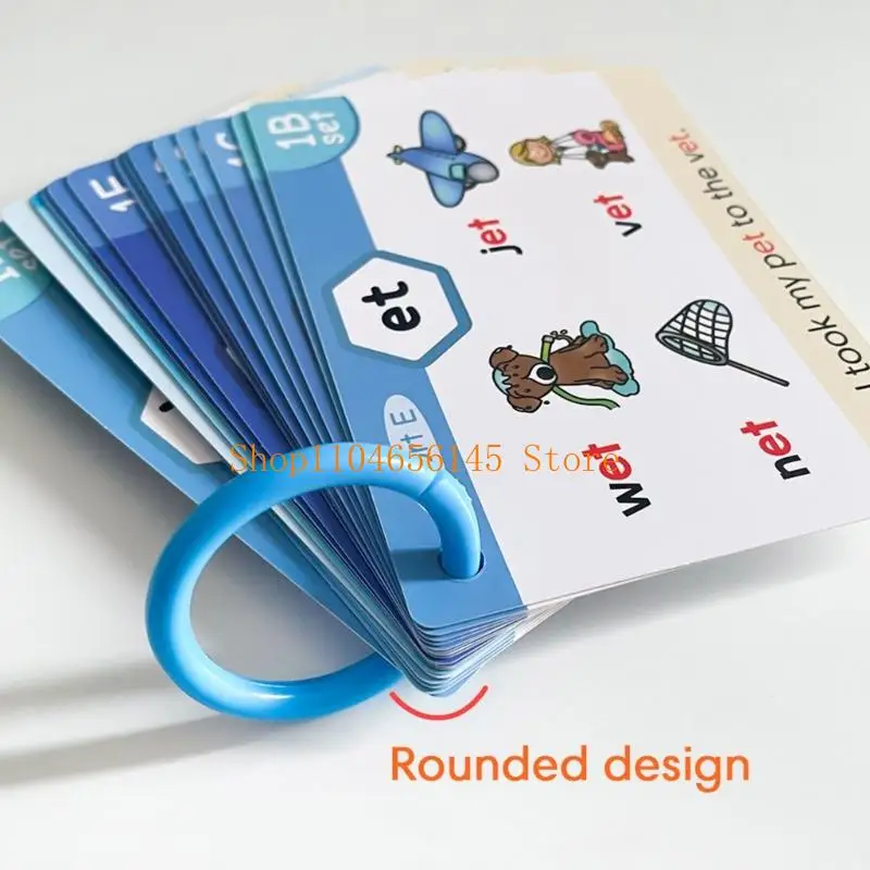 

5asd Phonics Learning Cards Учебное пособие по языку Развивающие игрушки Phonics Flash Cards для домашней школы