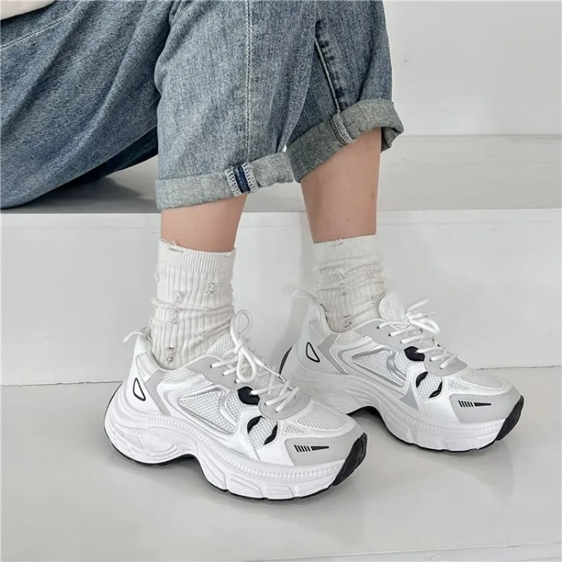 2024 New Ladies summer Autumn Fashion Casual Shoes Outdoor Lace Up Sneakers for Women Female Comfortable Versatile Shoes