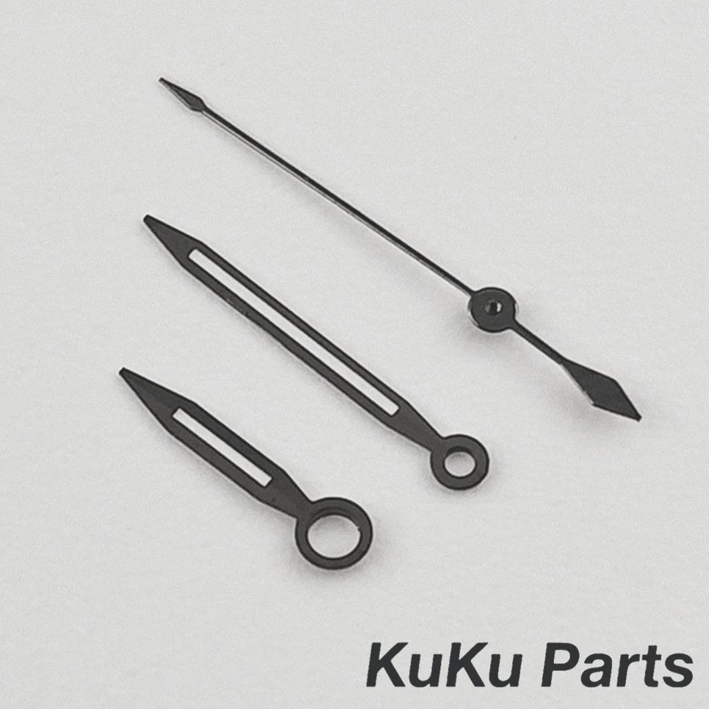 NH35 Overseas Serieswatch Hands Silver Gun Gold Watch Hands Green Luminous For NH34 NH35 NH36 NH38 NH70 Movement Watches Pointer