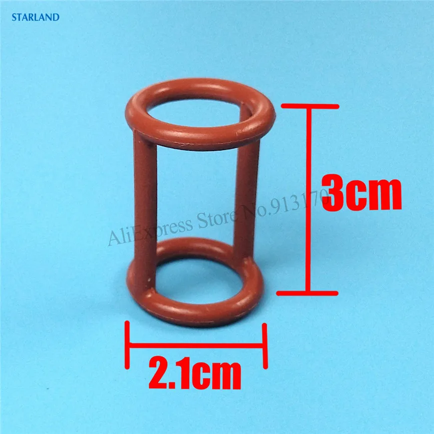 1 сумка, 16 красных прокладок, уплотнительные кольца, запасные части машины для мягкого мороженого MK, новые аксессуары, замена