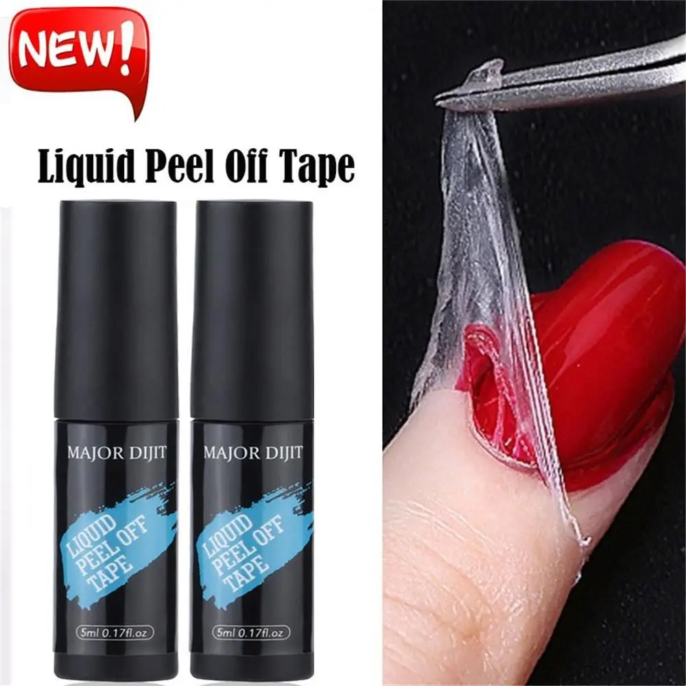 Hot DIY Art เล็บ Liquid Nail Peel Off เจลเล็บ Latex เทปนิ้วมือ Cuticle Care Base Coat
