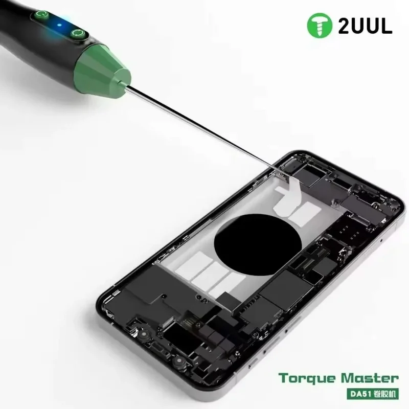 2UUL DA51 Electric OCA Glue Remover with Replaceable Needle and Rotatable Multi-function Grinder Mobile Phone Screen Polisher