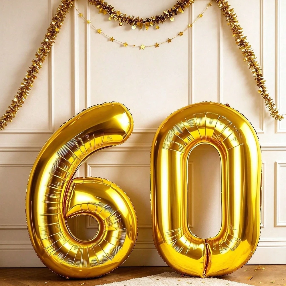 32-дюймовый золотой фольгирова – обзор и цена Party Supplies