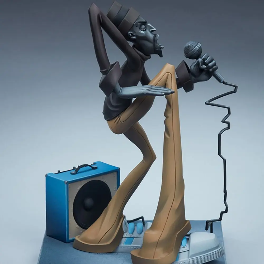The Elements of HipHop Artist Statue DJ Break Dance Modeling Resin Desktop Statue Home Decoration Classic Rapper Sculpture