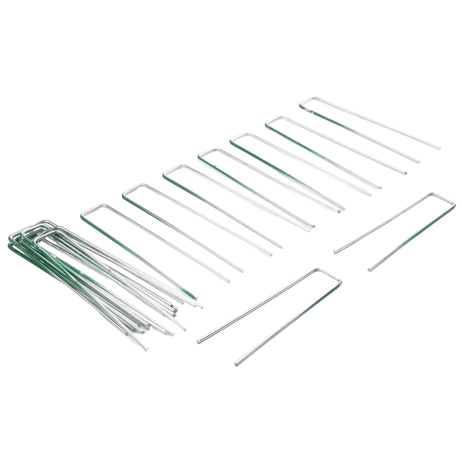 Easy to Use Synthetic Grass Pins, 20 PCS U Shaped Ground Nails, Suitable for Fixing Pipe Drip Irrigation and Irrigation Hoses