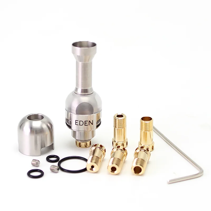 SXK Phong Cách LYNK Eden RBA Vapeshell Cầu Xe Tăng Cho BB Mod Đồng Phôi Hộp 1.2Mm/2Mm/2.5Mm/3Mm/3.5Mm/4Mm Không Chân Vs MOBB V2 RBA