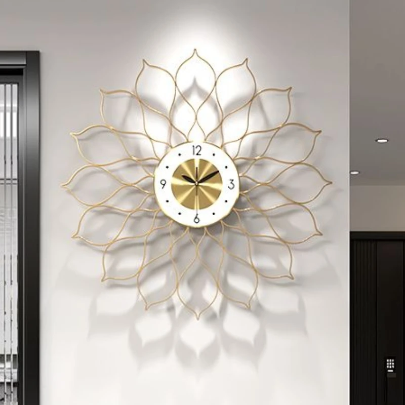 Minimalist Wall Clocks Modern Wall Art Decoration Clocks Living Room Elegant Clock Silent Mechanism Watch Aesthetic Room Things