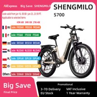 Shengmilo S700 Adult 2000W Electric Bicycle With Two Motors, 48V840WH Battery Men's Ebike ,26 Inch Wide Tyre E-Mountain ebike