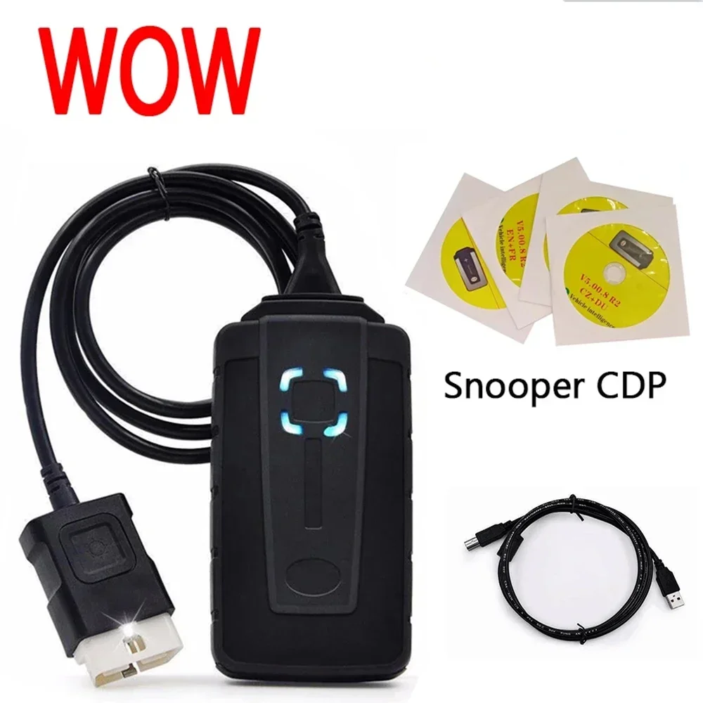 أداة تشخيص سنوبر وورث 2022 2023 2021 V5.008 R2 Obd2 الماسح الضوئي شاحنة سيارة بلوتوث مع كيجن دلفيس فرنسا