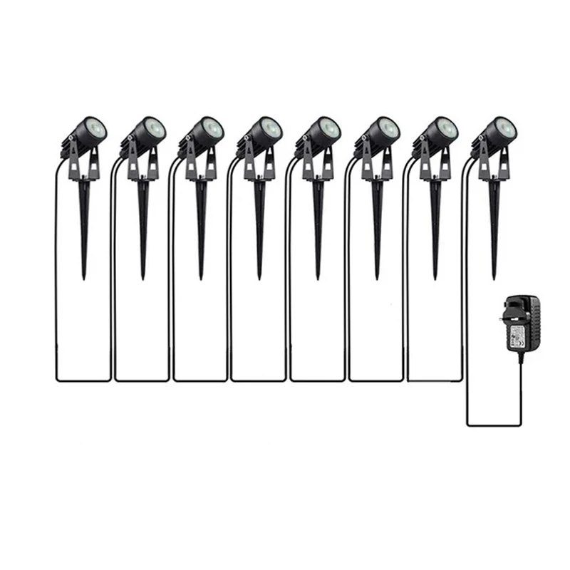 Kabelvrij Led Tuin Decoratief Licht 10 Trailer 1 Gazonlicht 30W Veilige Spanning 220V110V24V Waterdicht Warm Wit Spotlicht