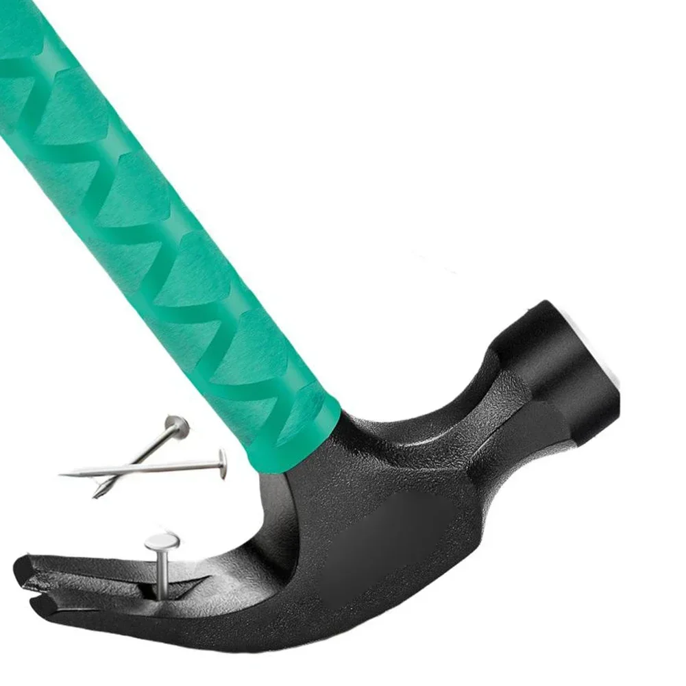 1pc Claw Hammer For Air Conditioner Installation With 4 Socket Sizes Socket Claw Hammer Workshop Equipment Hand Tools Mallets