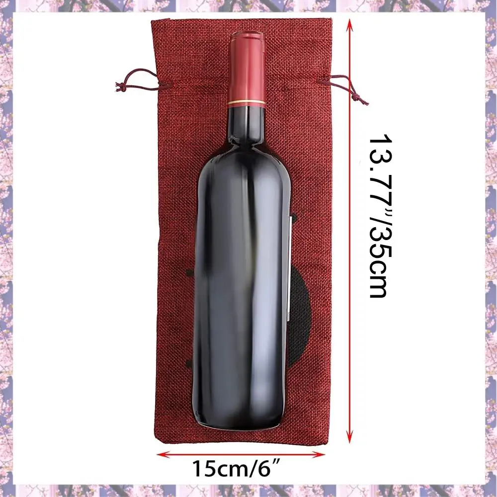 2025 تريند 1 إلى 10 أكياس النبيذ الخيش تذوق النبيذ العمياء، أكياس النبيذ أرقام طاولات الزفاف، أكياس تذوق النبيذ، الحفلات، عيد الميلاد، 10 قطع،