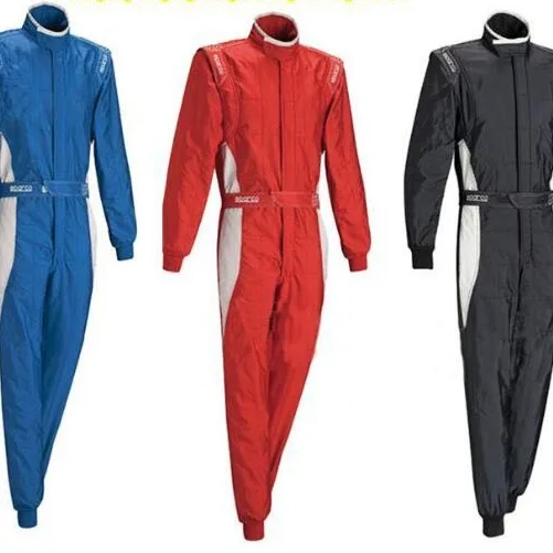 One-piece racing suit, off-road vehicle/kart drift racing suit, flame retardant pure cotton, with FIA certification