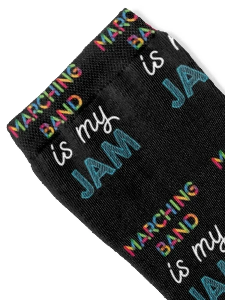 Marching Band is my Jam. Funny Marching Band Design Socks men cotton high quality Lots summer Mens Socks Women's