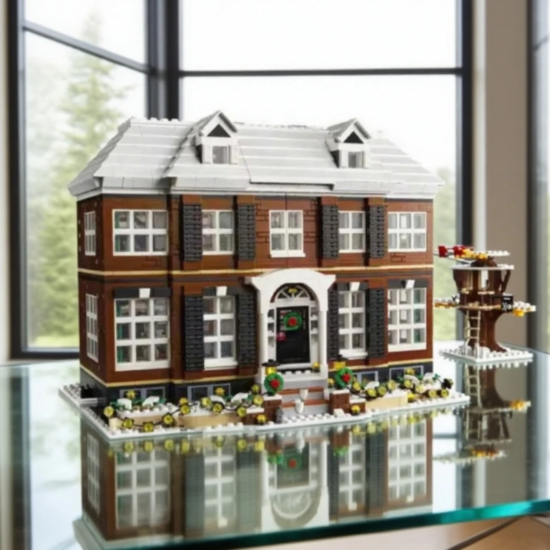 3955PCS Creative Single Family Houses Compatible Building Blocks, Toy Models, Children's Birthday and Christmas Gifts