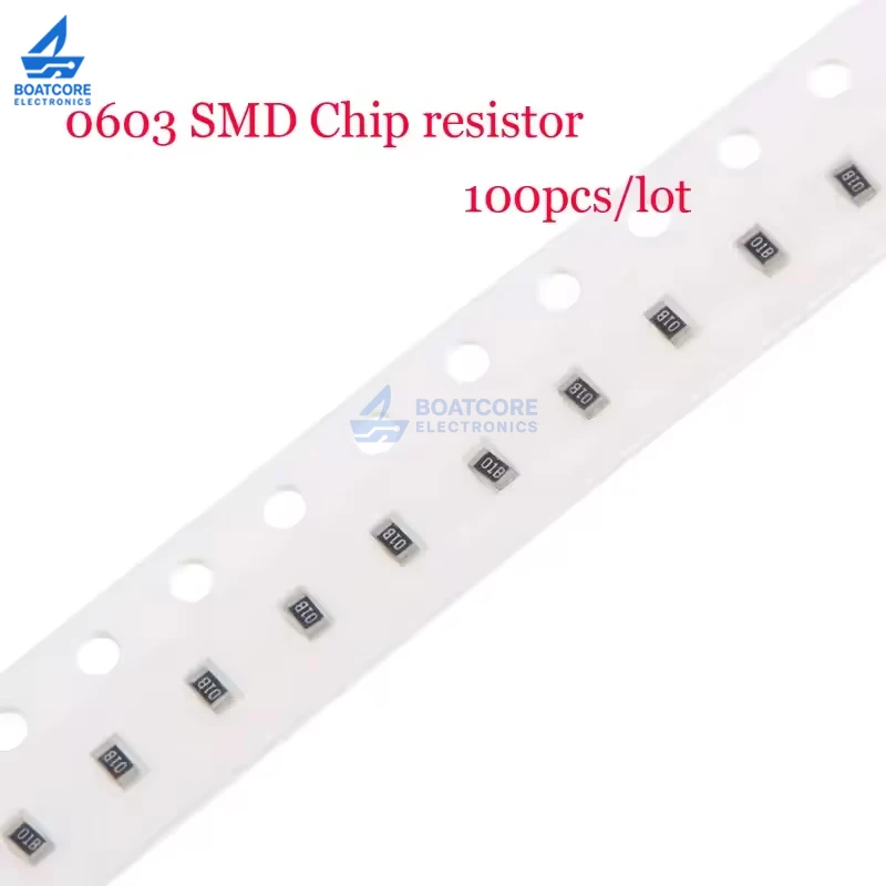 100PCS 0603 1% Smd …