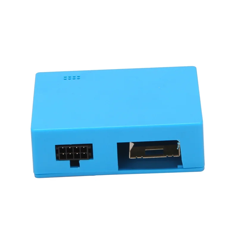 

ABKN-Most Box Car Radio Adapter Blue Plastic For Mercedes- Benz ML CL SL E C S CLK Class