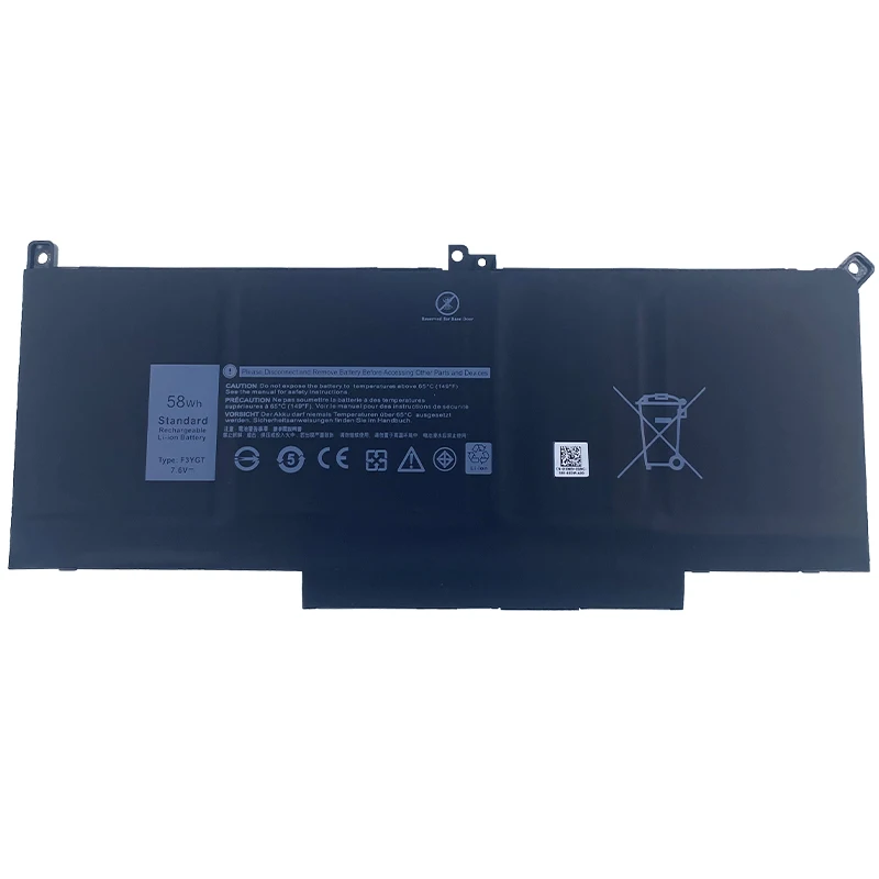 Imagem -03 - Bateria do Portátil de F3ygt para Dell Latitude 12 13 14 7280 7290 7380 7390 7480 7490 E7280 E7290 E7380 E7390