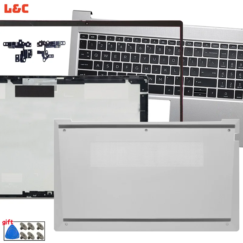 

Для Probook 450 G8 G9 455R G8 G9 Zhan 66 15 G4 G5 Задняя крышка ЖК-дисплея Передняя панель Клавиатура Незрачная петля Нижняя часть корпуса Компьютерные детали