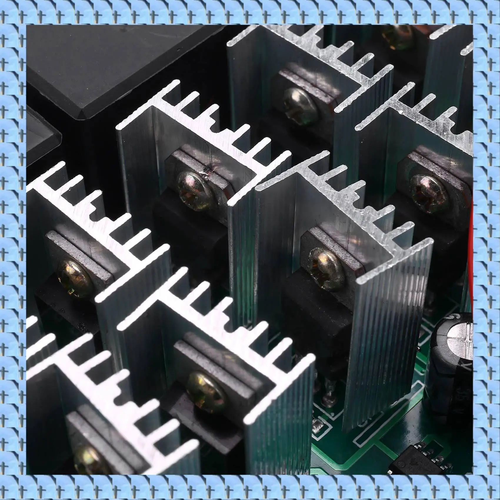 

NOCM 5X DC 10-55V 12V 24V 36V 48V 55V 100A Контроллер скорости двигателя PWM HHO RC Переключатель обратного управления со светодиодным дисплеем