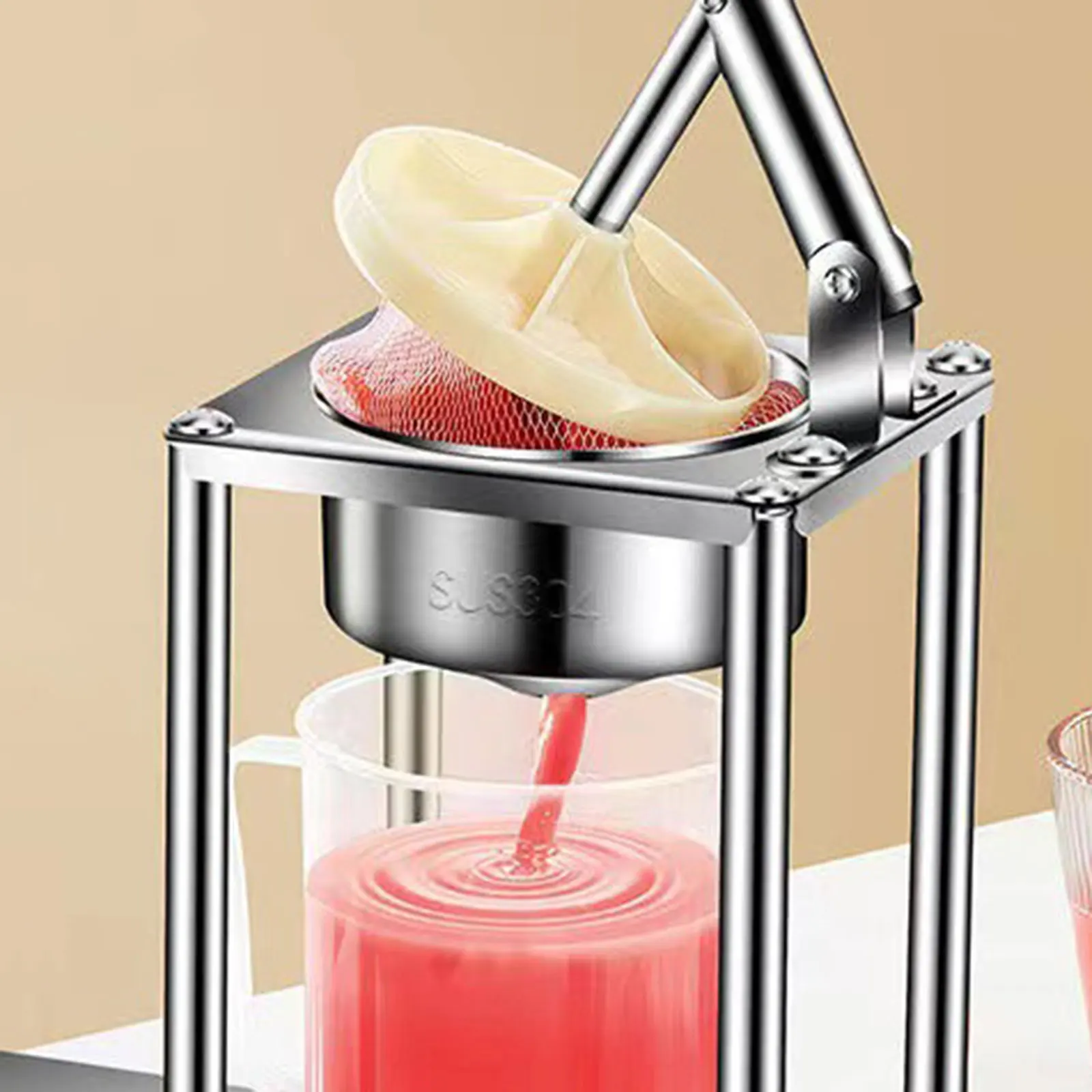 Hand Press Juicer Machine Professional Kitchen Gadget Lime Crusher Lemon Squeezer for Extracting Juices Lime Orange Lemon Fruit