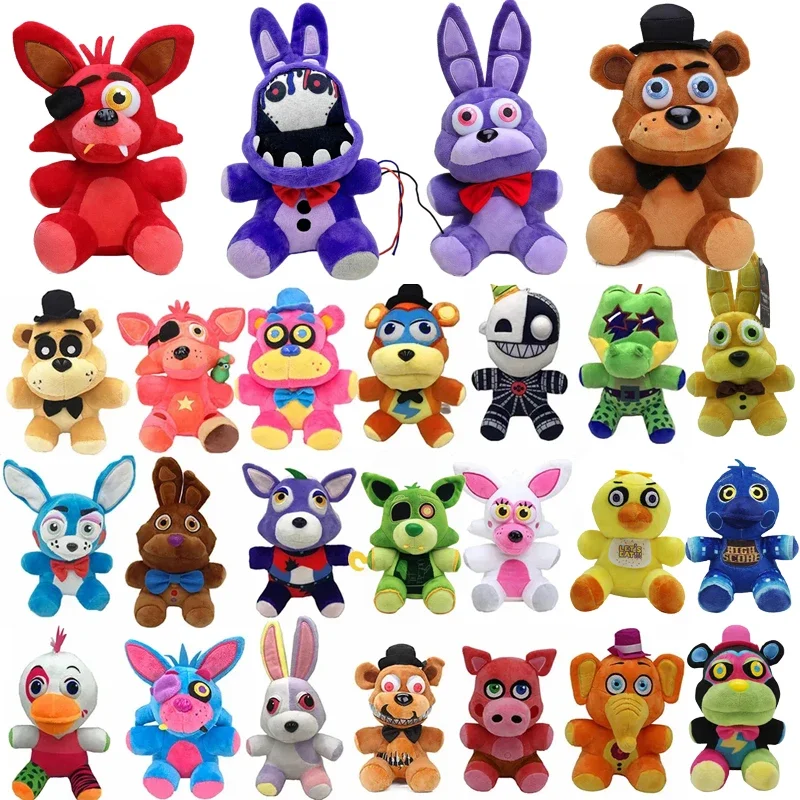 Five Night At Freddy Fnaf Cute Plush Toys Game Doll 18 CM Bonnie Bear Foxy Cartoon Stuffed Dolls Freddy Toys For Children Gifts