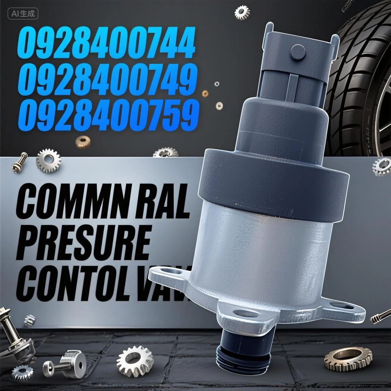 

0928400749 Клапан регулирования давления топлива 0928400584 0928400487 0928400502 для CASE IH CUMMINS DAF IVECO MB 100% подходит для оригинала