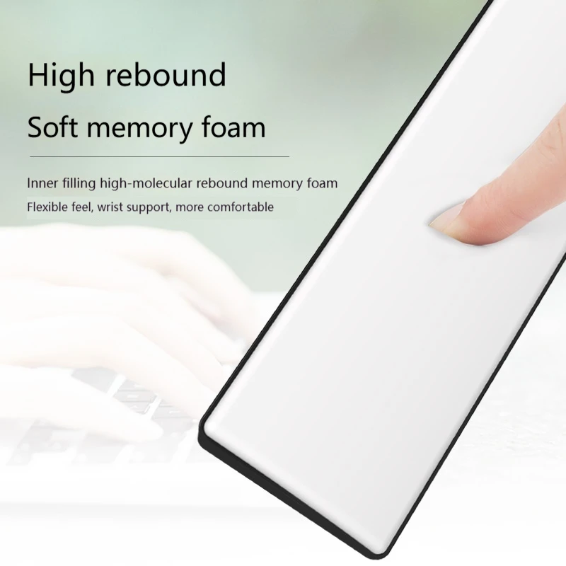 Ajazz PU Leather Mechanical keyboard palm rest Bottom Non-Slip Support Wrist Memory Sponge Waterproof And Easy To Clean