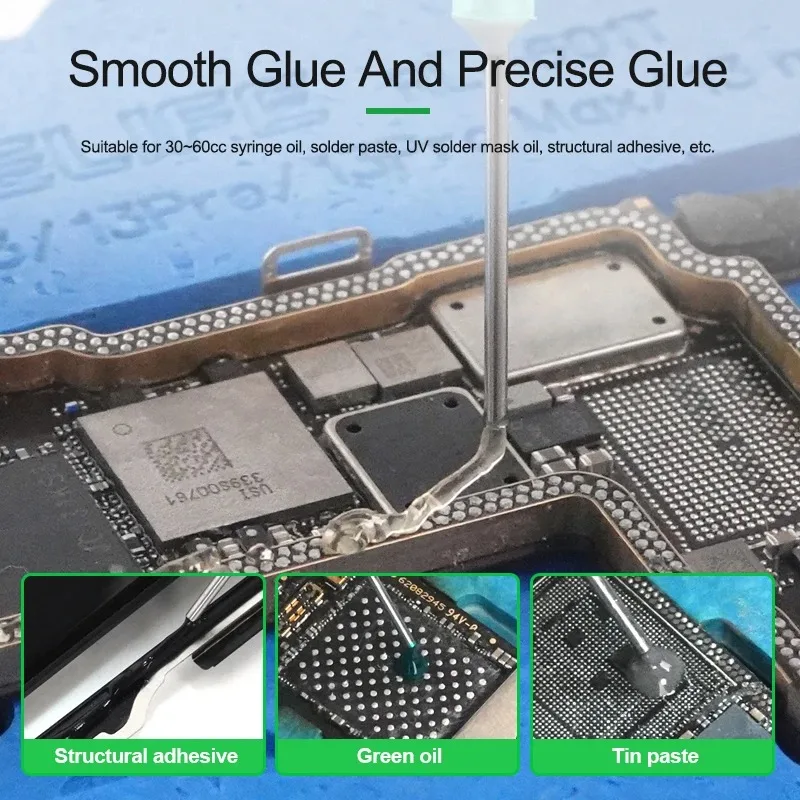 RELIFE Glue Gun Paste Extruder Universal Solder Flux Dispenser Welding Oil Solder Paste UV Booster Syringes Plunger Putter Tools