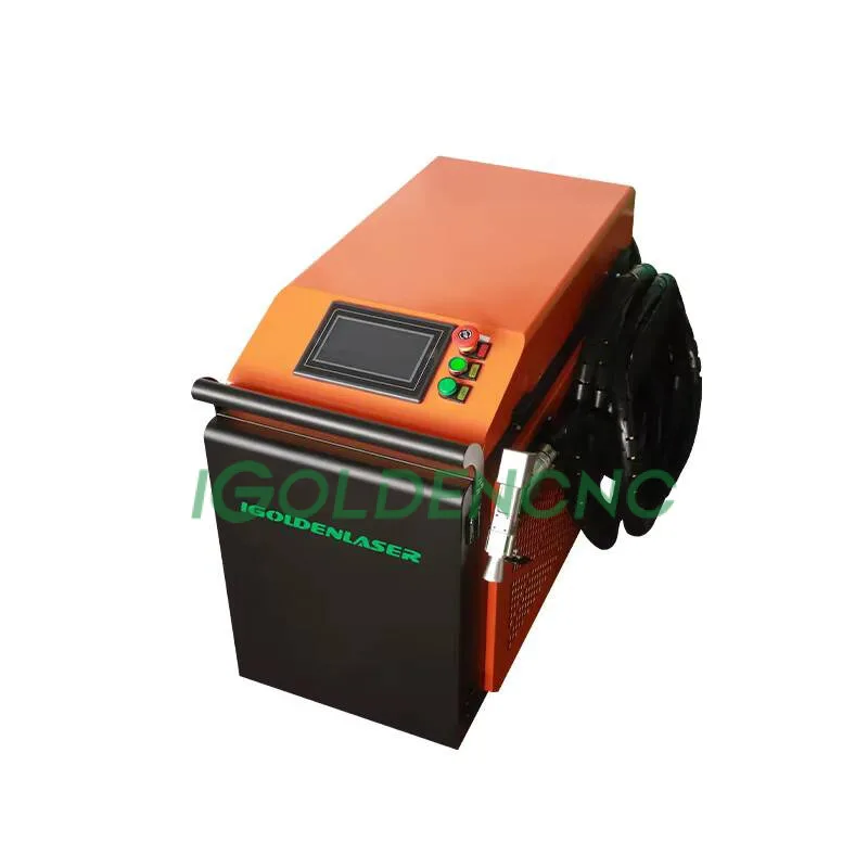 Nieuwe laserscherm uit 2022, metaal reinigen, lassen, efficiënt, gratis monsters