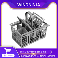 1PC Universal Dishwasher Cutlery Basket for Midea/Haier/Maytag For Panasonic Dishwasher Knife Fork Storage Basket Cutlery Holder