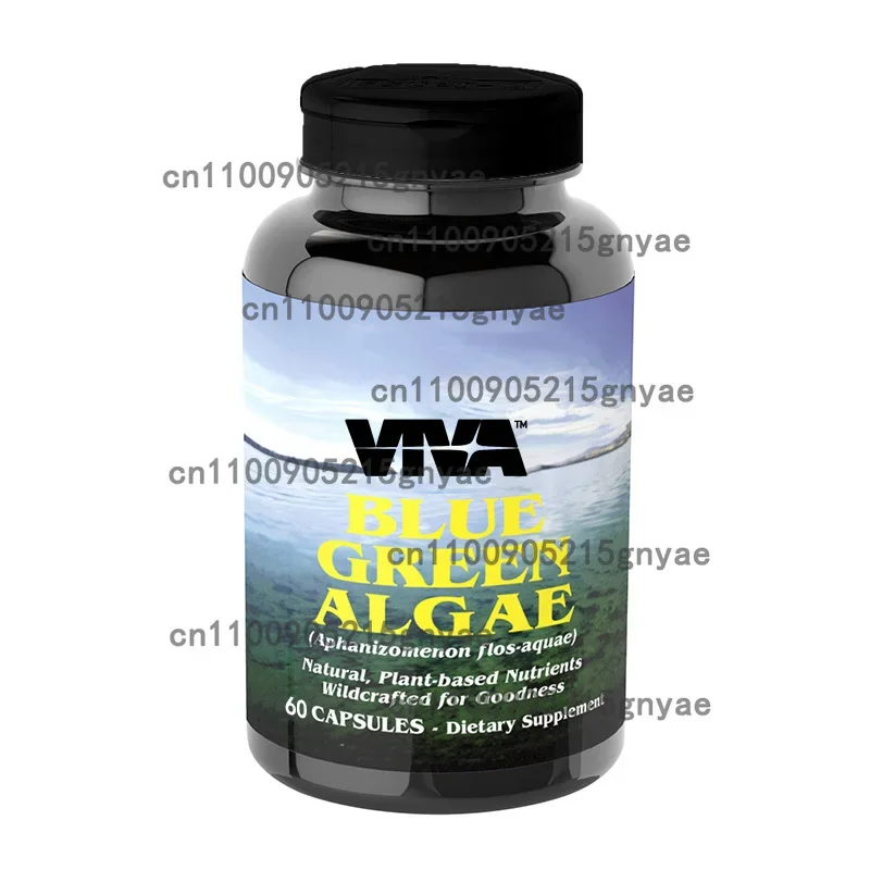 Algas verdes de alta calidad: más potentes que los suplementos de espirulina y microalgas | Súper Alimentos Ricos en Clorofila, 60 Cápsulas