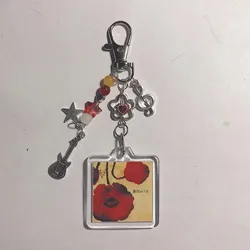 Handmade Lamp Genso Album beaded keychain